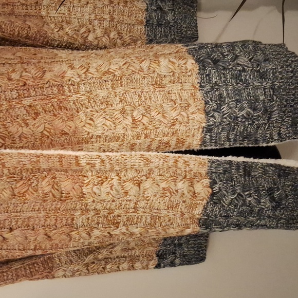 LETY & ME XS FAUX FUR HOODIE CARDIGAN - Picture 3 of 8